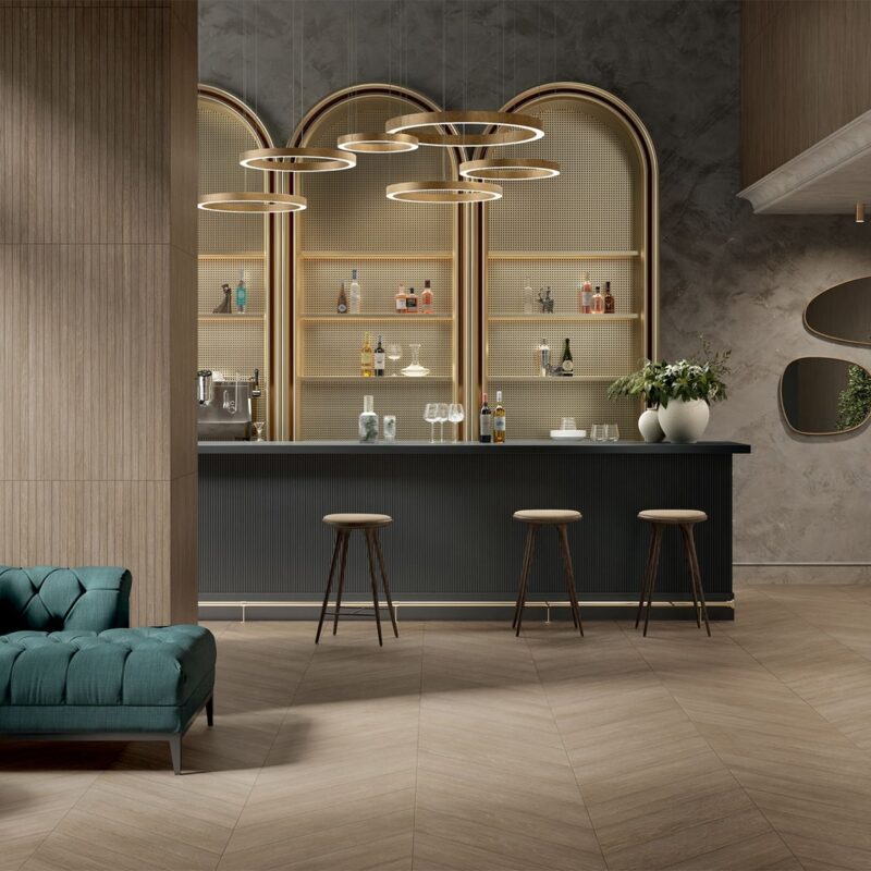 wood-look floor tiles