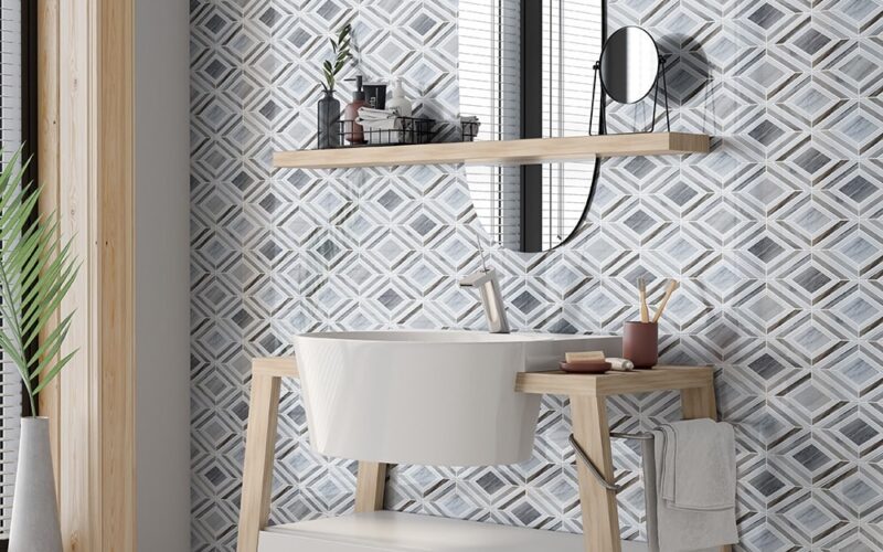 marble backsplash
