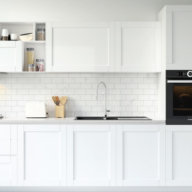 subway tile backsplash