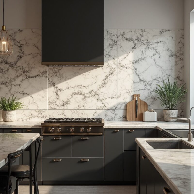 granite tile kitchen