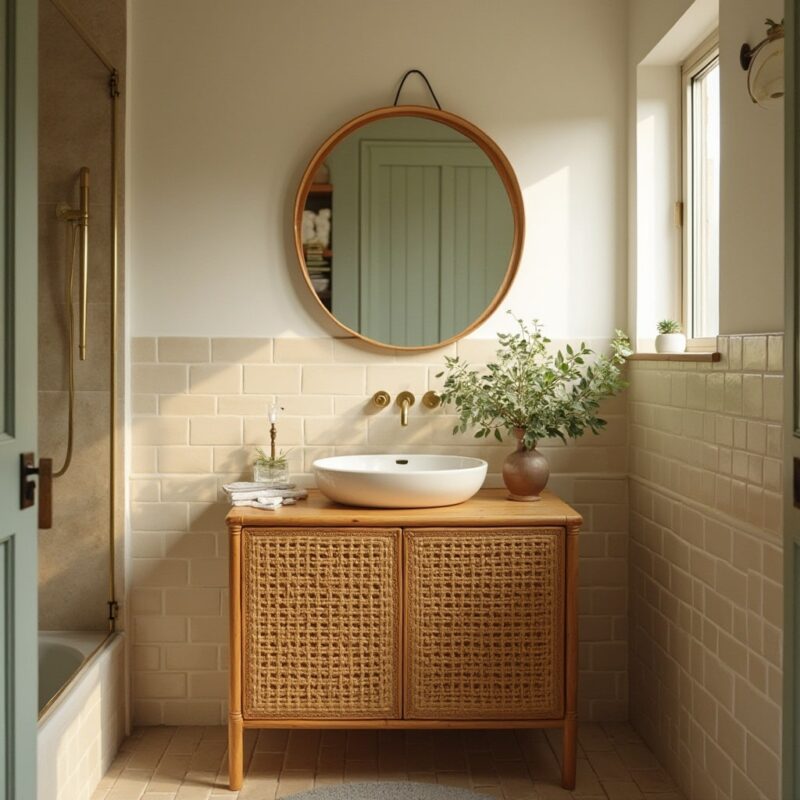 cottage bathroom design