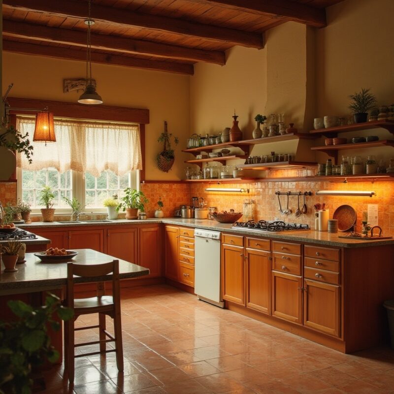 orange tiles