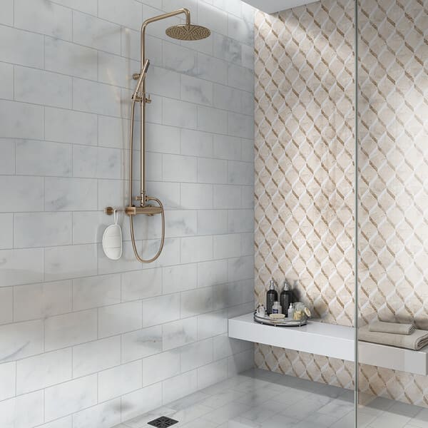 marble subway tiles
