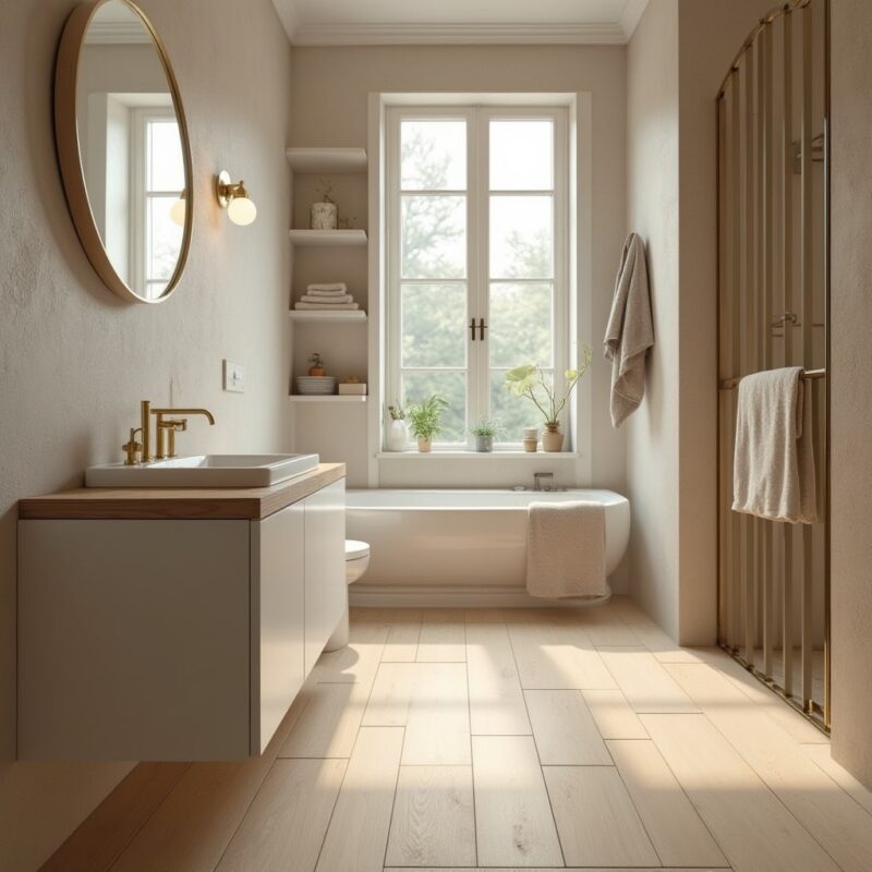 wood look porcelain tiles