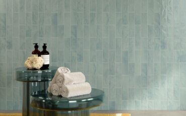 blue porcelain tile