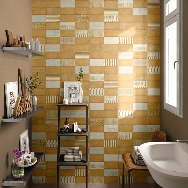 yellow tile