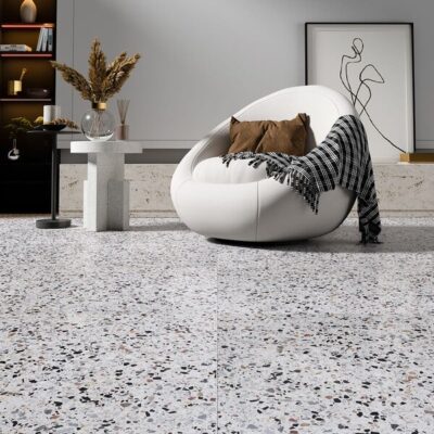 terrazzo floor tile