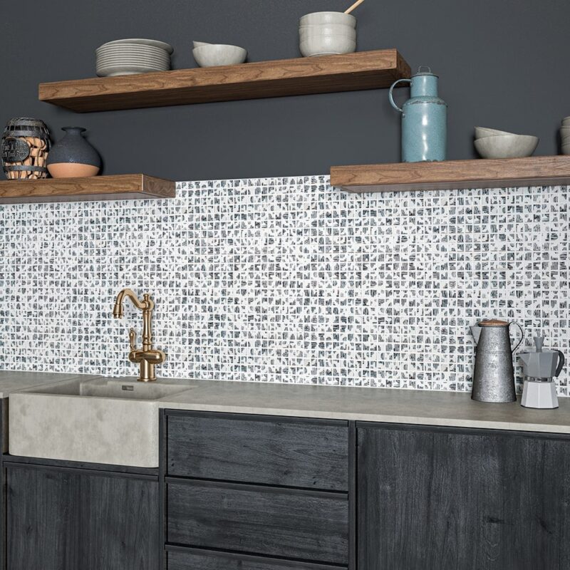 ceramic kitchen backsplash mosaic tile