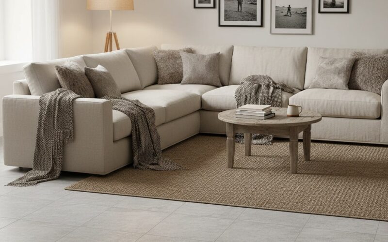 fabric look floor tile