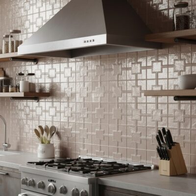 pink ceramic tile