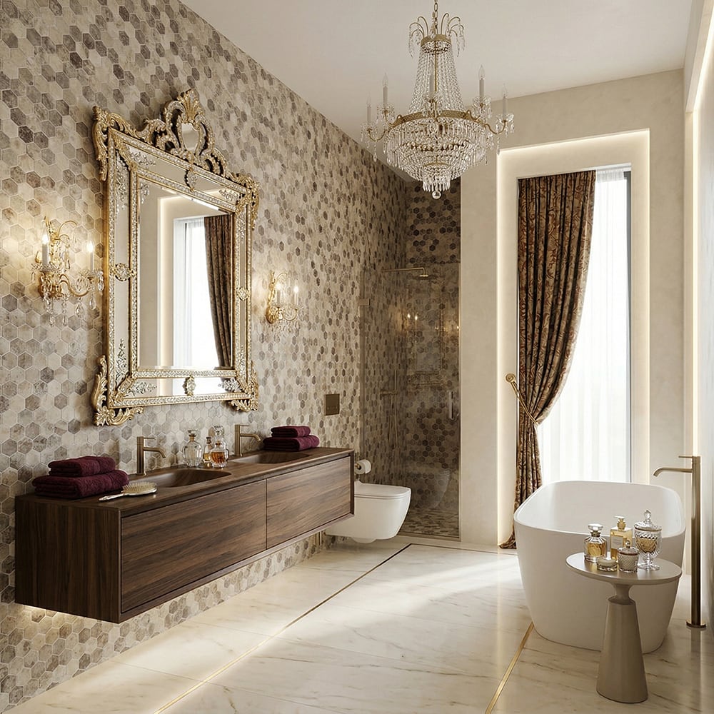 beige glass mosaic tile backsplash with free tile samples