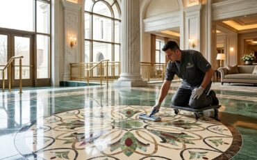 sealing floor medallions